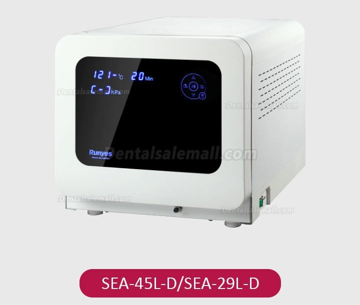 Runyes SEA29/45L Touchscreen Autoclave Sterilizer Vacuum Steam Class B